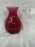 Rose Colored Vase