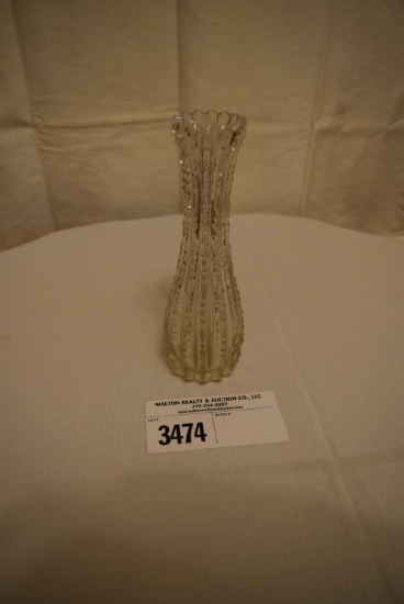 Cut Glass Bud Vase