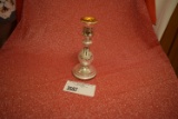 Ornate Mercury Glass Candlestick