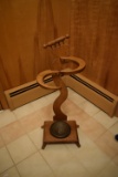 Oak umbrella stand