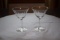 Tiffin - Pair of Goblets - Non Matching