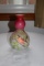 Glass Vase with Bird Applique ????????