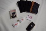 7 Felt Knife Case, Winchester Cards,Winchester Key Chain , case