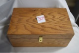 Wooden Felt Lined Box