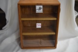 Large Wooden Display case with keys