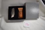 Zippo Camel Cigarettes collector knife and case