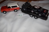 67 Chevelle on trailer & '66 truck