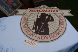 Winchester Ammunition Sign