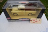 American Muscle 1955 Chevy 3100 Cameo Die Cast Metal 1:18