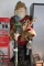 Life size Santa w/Mohair Beard *