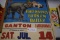 Circus Poster Ringling Bros 28x29.5 Canton Fairgrounds Sat July 14 *