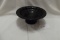 Tiffin Glass Footed Ribbon Glass Bowl (alternates Satin & Shiny)