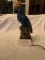 Tiffin Glass Blue Parrot, 13