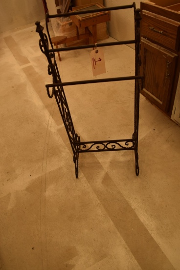 Wrought Iron Quilt Rack