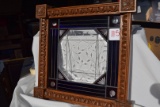 Framed Beveled Cut Glass /Stained Glass by Ferguson Marblehead*