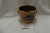 Pottery Crock Distributed to American Standard Employees at Christmas, Tiffin, Ohio, (A/S Logo)