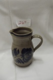 Pottery Pitcher Distributed to American Standard Employees at Christmas, Tiffin, Ohio, (A/S Logo)