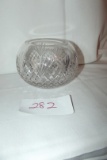 Tiffin Cut Glass Rose Bowl