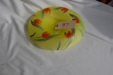 Painted Tiffin Glass Bowl *