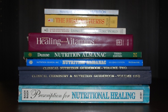 Various Health Books Lot 1