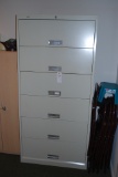 HON 6 Drawer Lateral file