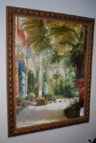 Framed Artwork Atrium Scene