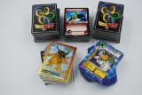 Digmon and Dragonball-Z game cards (incomplete sets)