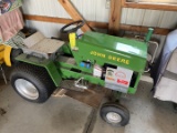 John Deere Pulling Garden Tractor