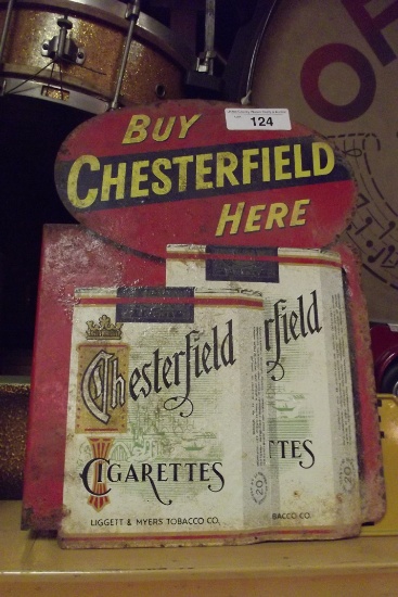 Chesterfield Double Sided thin sign