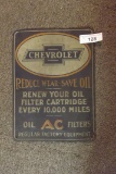 Chevrolet AC Fliters Sign
