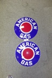 American Gas Globe Faces