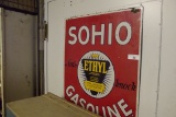 Sohio Gasoline Procelain Sign