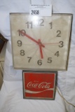 CocaCola electric clock model #G-012