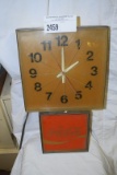CocaCola electric clock model #G-011   white hands