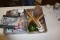 Misc Lot - Batteries, marble cheese board
