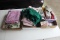 3 Boxes - Tablecloths, Shop Rags, Gorilla Tape, Electrical Tape