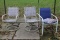 3 Outdoor Patio Chairs