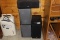 Yamaha Surround Sound Speakers, DVD Player, Sony 5 Disc Player (cabinet not included)