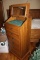 Solid Oak 6 Drawer Cabinet with top jewelry compartment  57