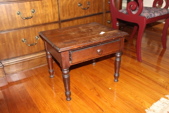 Small End Table 16" H x 16" x 20"