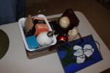 Wall Hanger, Coin Purse, Small Globe and Misc