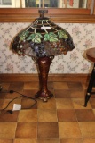 Decorative Glasstop Lamp
