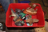 Box of Bird Figurines