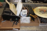 3 Boxes - Sockets, Thermometer, Outdoor Light, Gloves, Mailbox