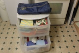 2 Drawer Storage with Soft Goods and Garmet Bag