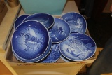 Porcelain Winter Plates - Multiple Years