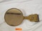 Round Brass side Mirror