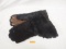 Black Fur Driving Gauntlets