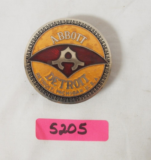 Abbott Detroit Radiator Badge