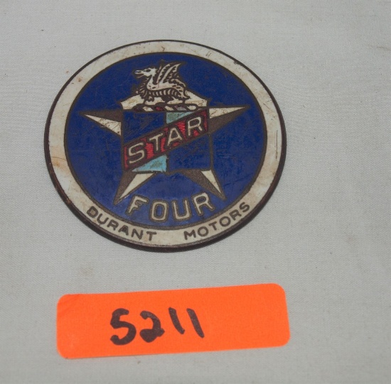 Star Four Radiator Badge